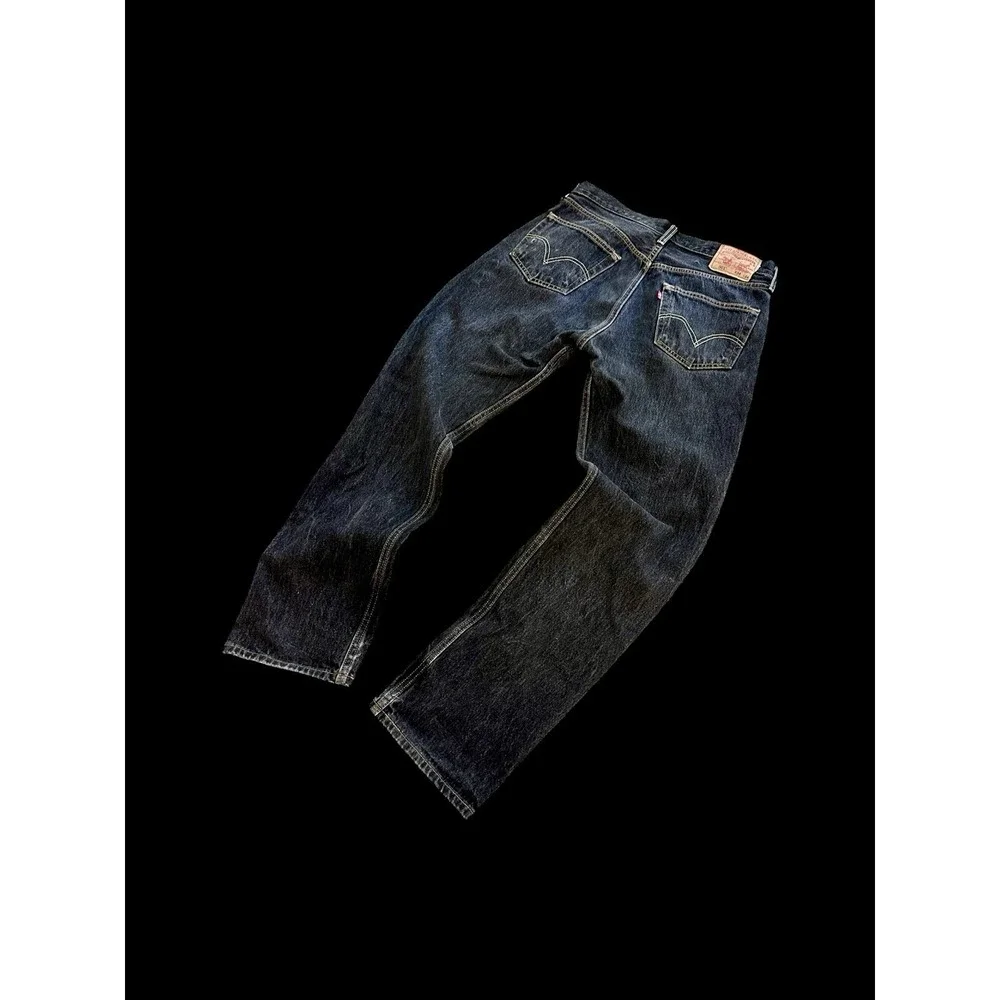 Levi's 501 Jeans Mens‎ 32x30 Dark Wash Button Fly Classic Fit Straight 2000's